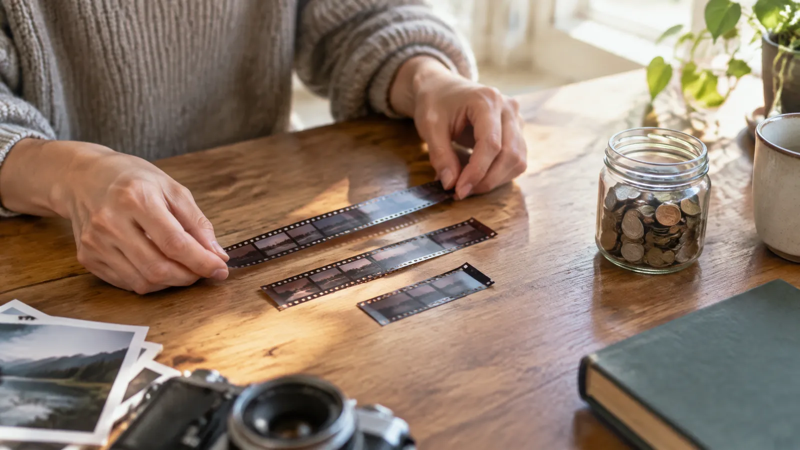 A creator comparing short video clips of different lengths against a small budget