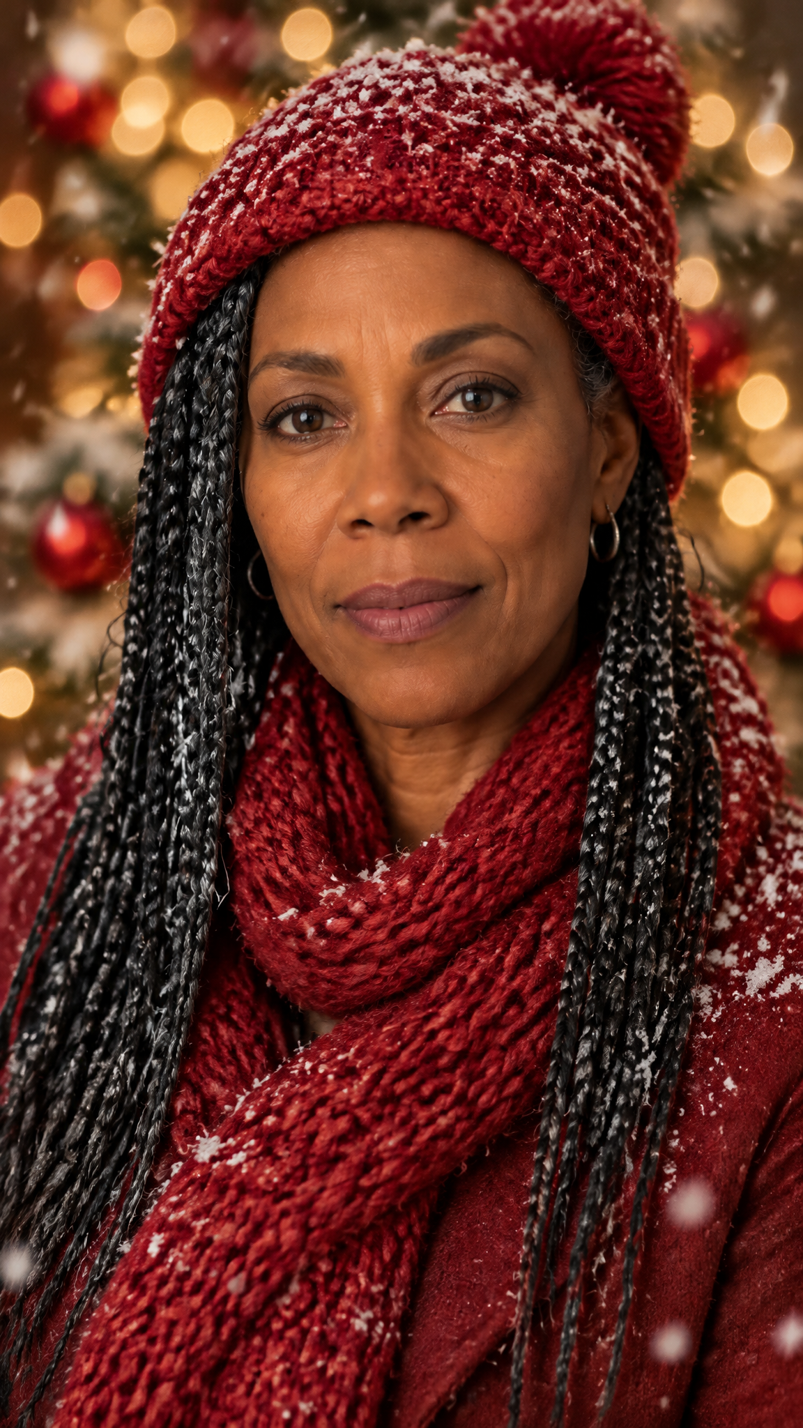 Christmas card portrait