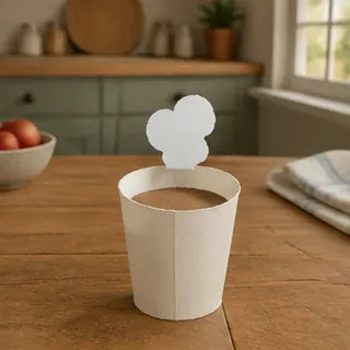 Paper coffee cup, frame 3